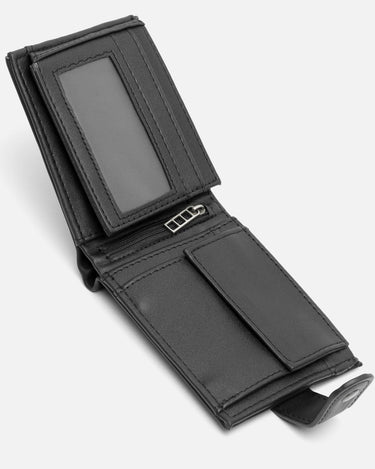 Tadeo men's coin purse by Misako side view 