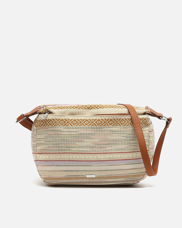 Mica Borsa a tracolla con stampa jacquard 