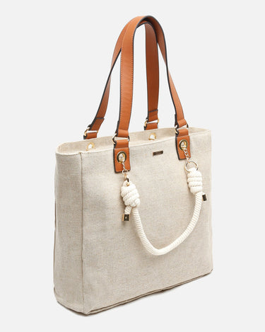 Cordel Bolsa de Ráfia da Misako imagem geral 