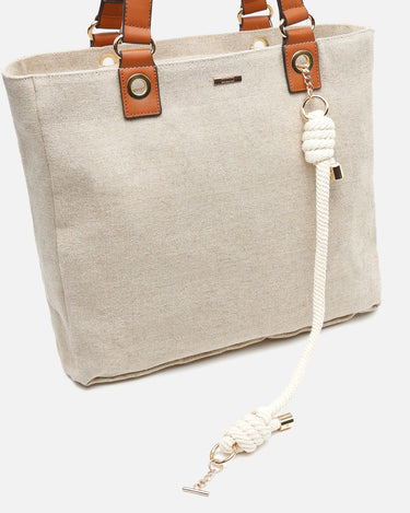 Cordel Bolsa de Ráfia da Misako imagem geral 