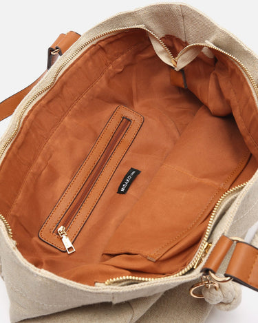 Cordel Bolsa de Ráfia da Misako imagem geral 