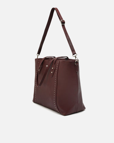 Balando bolso shopper con detalles metálicos 