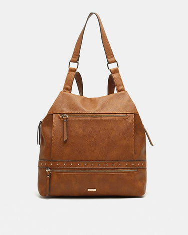 Mochila antirroubo Engri com detalhes metálicos 