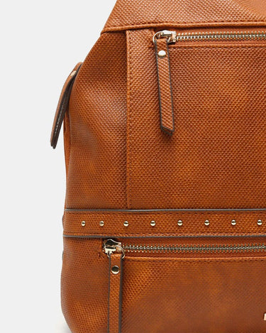 Mochila antirroubo Engri com detalhes metálicos 