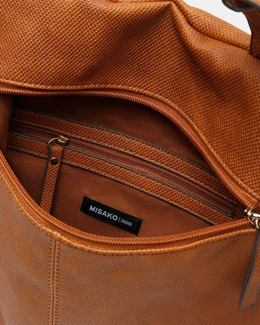 Mochila antirroubo Engri com detalhes metálicos 
