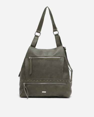 Mochila antirroubo Engri com detalhes metálicos 