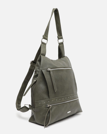Mochila antirroubo Engri com detalhes metálicos 