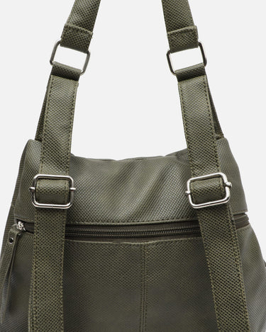 Mochila antirroubo Engri com detalhes metálicos 