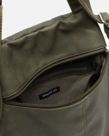 Mochila antirroubo Engri com detalhes metálicos 