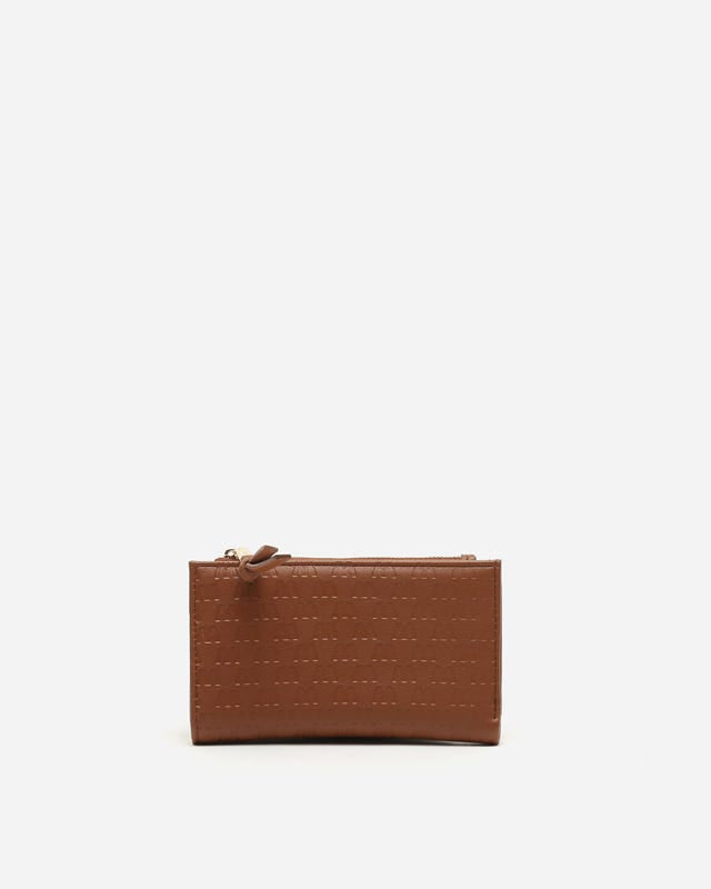 Classi monedero pequeño grabado monogram ED.