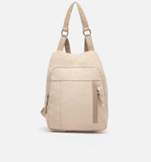 Nova mochila antirrobo de nylon 