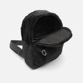 Flauschiger Rucksack mit Felloptik 