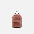 Flauschiger Rucksack mit Felloptik 