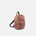 Flauschiger Rucksack mit Felloptik 