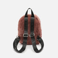 Flauschiger Rucksack mit Felloptik 