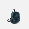 Flauschiger Rucksack mit Felloptik 