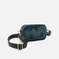 Petit sac bandoulière en fourrure effet poil 