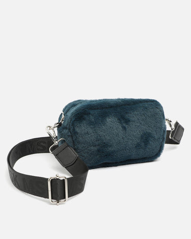 Petit sac bandoulière en fourrure effet poil 