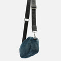 Petit sac bandoulière en fourrure effet poil 