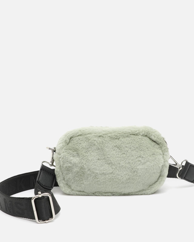 Furry bolso bandolera pequeño efecto pelo ED.