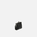 Poof nylon coin purse with clasp closure 