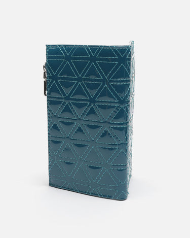 Revi portefeuille moyen en cuir verni 
