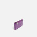 Revi patent leather double zipper coin purse 