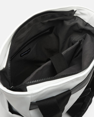 Mochila grande Domico de nylon para portátil (13,3 polegadas) com pega de mão 