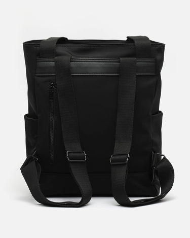 Mochila grande Domico de nylon para portátil (13,3 polegadas) com pega de mão 