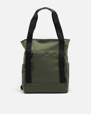 Mochila grande Domico de nylon para portátil (13,3 polegadas) com pega de mão 
