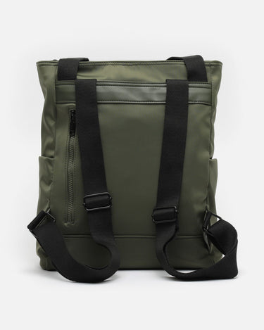 Mochila grande Domico de nylon para portátil (13,3 polegadas) com pega de mão 