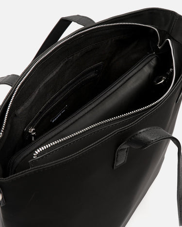 Delora torba na laptopa shopper z odpinanym nylonowym pokrowcem (13,3") 