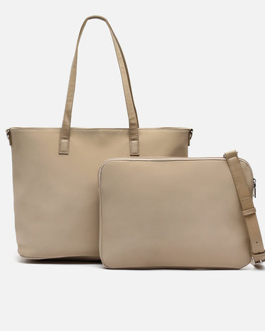 Delora torba na laptopa shopper z odpinanym nylonowym pokrowcem (13,3") 