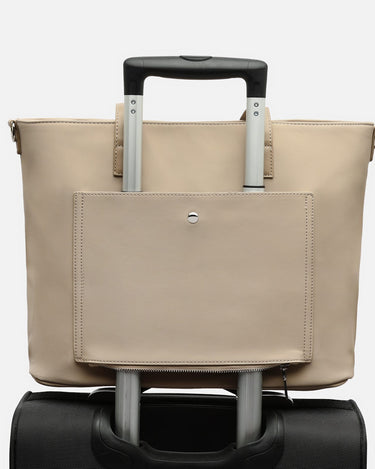 Delora torba na laptopa shopper z odpinanym nylonowym pokrowcem (13,3") 