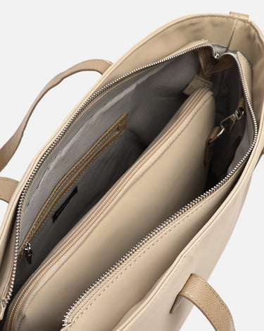 Delora torba na laptopa shopper z odpinanym nylonowym pokrowcem (13,3") 