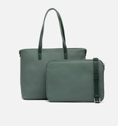 Delora torba na laptopa shopper z odpinanym nylonowym pokrowcem (13,3") 