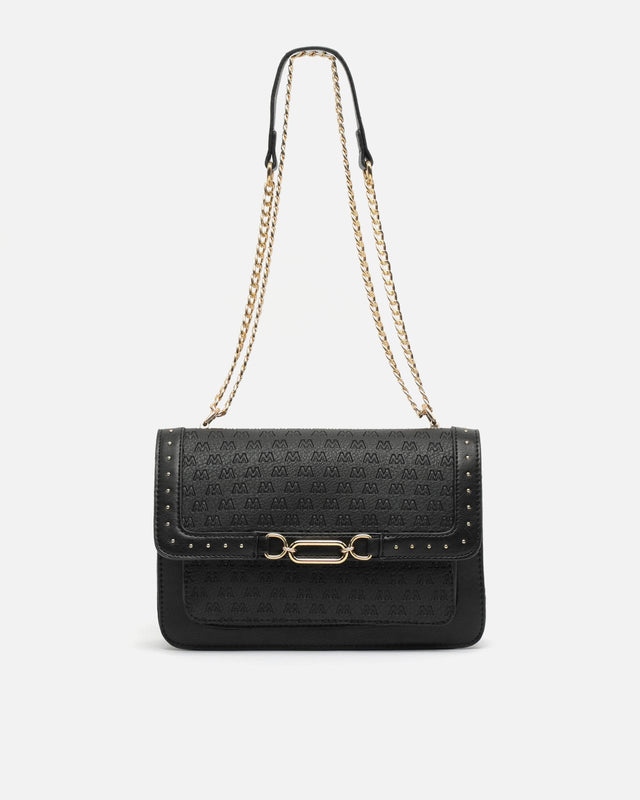 Clasti bolso bandolera con correa y estampado monogram