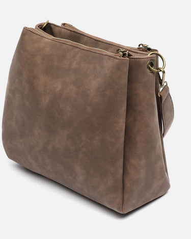 Sac hobo moyen Kubi avec bandoulière amovible 
