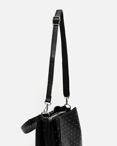 Sac hobo Nicoleta avec bandoulière et détails métalliques 