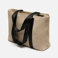 Austeru large nylon shopper bag with tablet pocket 