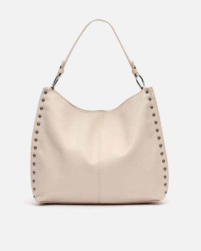 Prido Mala hobo grande com detalhes metálicos 