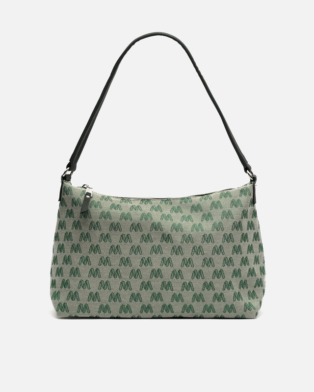 Mongra bolso de hombro con estampado monogram ED.