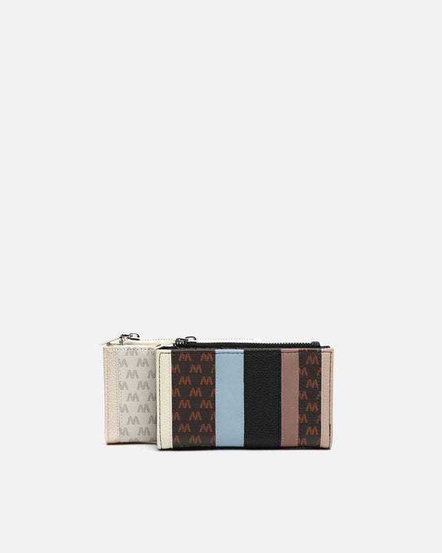 Ivanka monedero pequeño con estampado monogram ED.