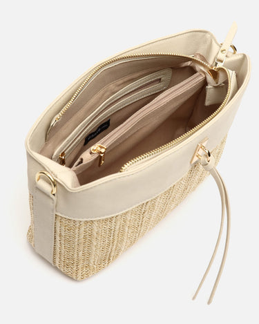Rangri Rafia-Tasche von Misako Gesamtansicht 