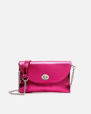 Lijia-1 mini sac bandoulière de soirée métallisé 