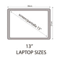 Monogramy Etui na laptopa Misako ogólny widok 