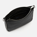 Sibila kleine Schultertasche mit Umhängegurt und Metall-Details 