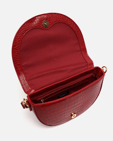 Nusa small crossbody bag animal print 
