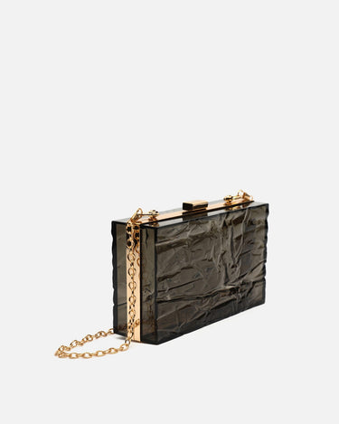 Petit sac bandoulière de soirée avec chaîne amovible 