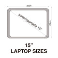 Hadari Laptoptasche im Shopper-Stil aus Nylon (15") 